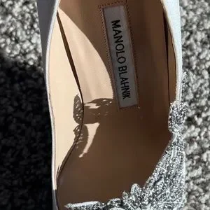 Manolo Blahnik Shoes Manolo Blahnik Swan White Satin Pumps Nib